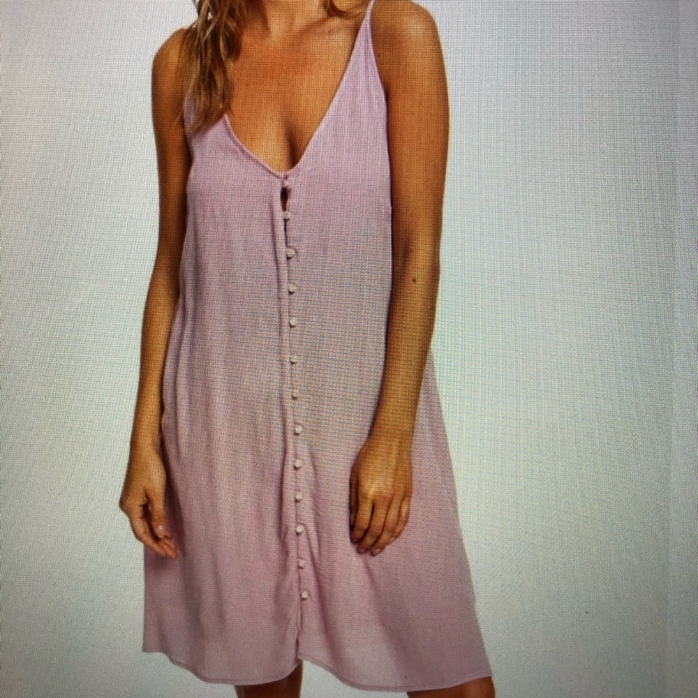 ROXY Siren Treasure Pink Dress Sz M